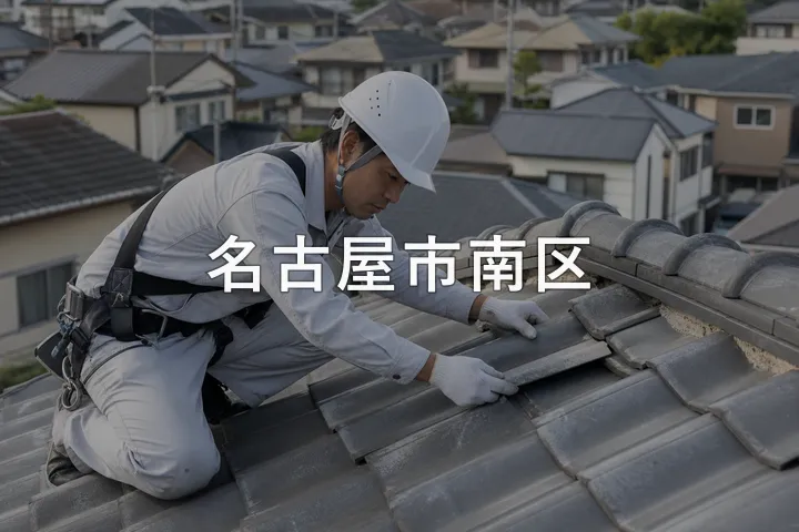 名古屋市南区の屋根修理