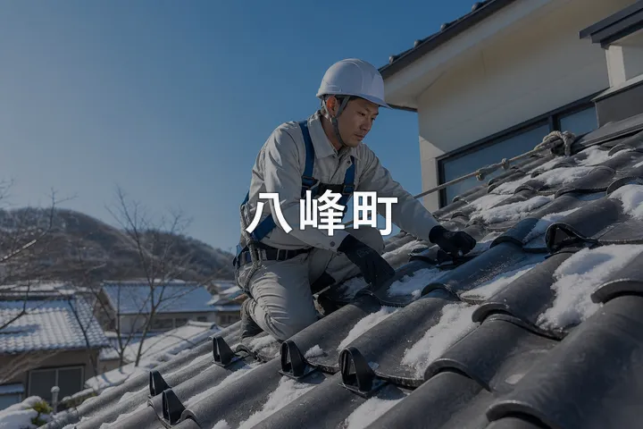八峰町の屋根修理