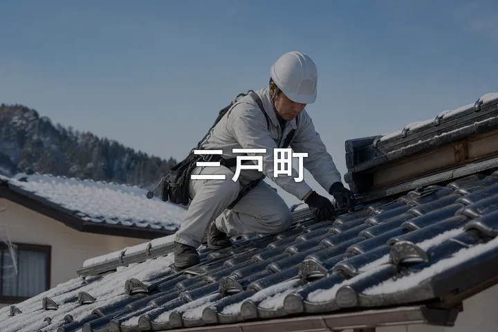 三戸町の屋根修理