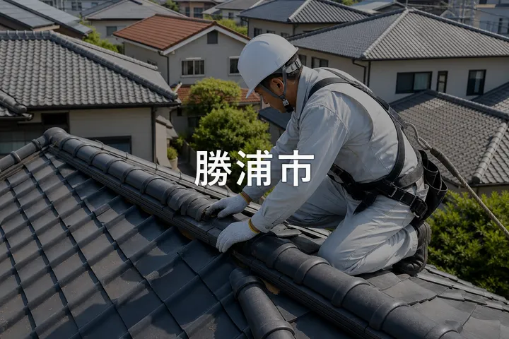 勝浦市の屋根修理