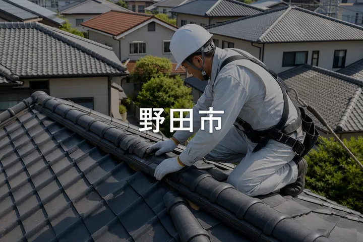 野田市の屋根修理