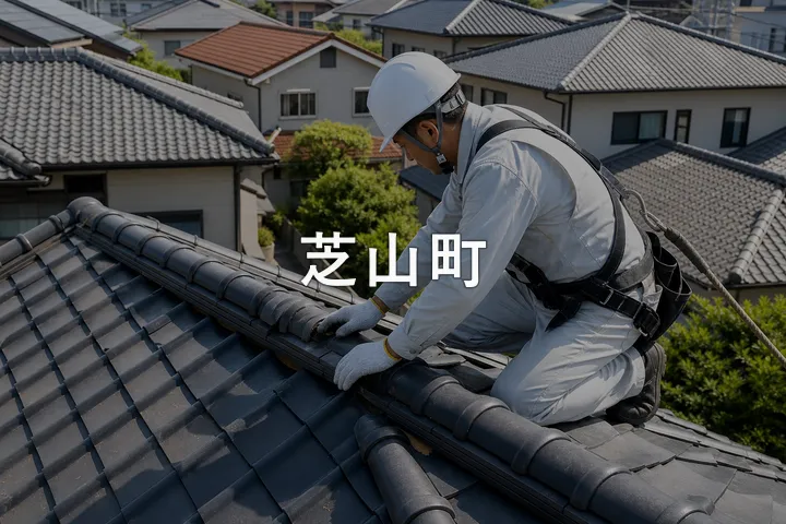 芝山町の屋根修理