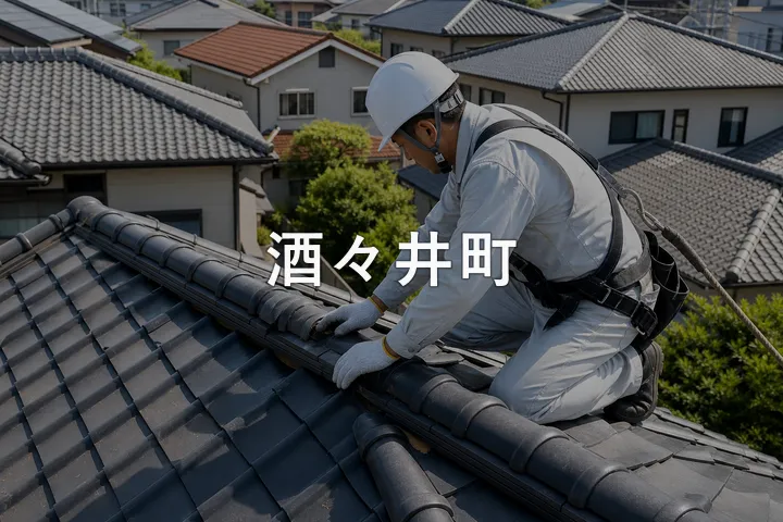 酒々井町の屋根修理