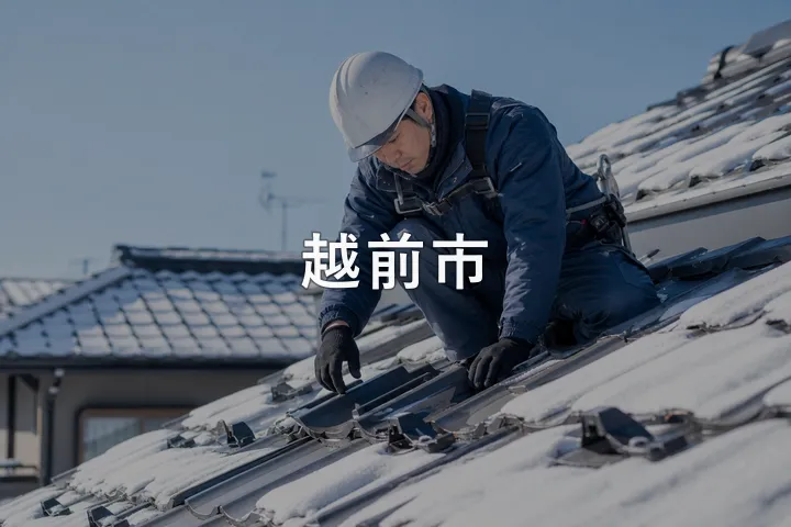 越前市の屋根修理
