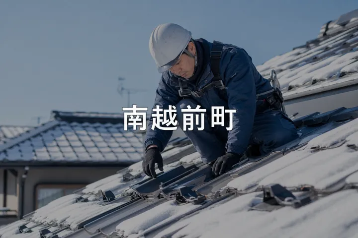 南越前町の屋根修理