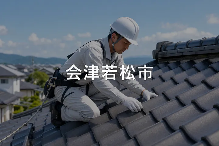 会津若松市の屋根修理