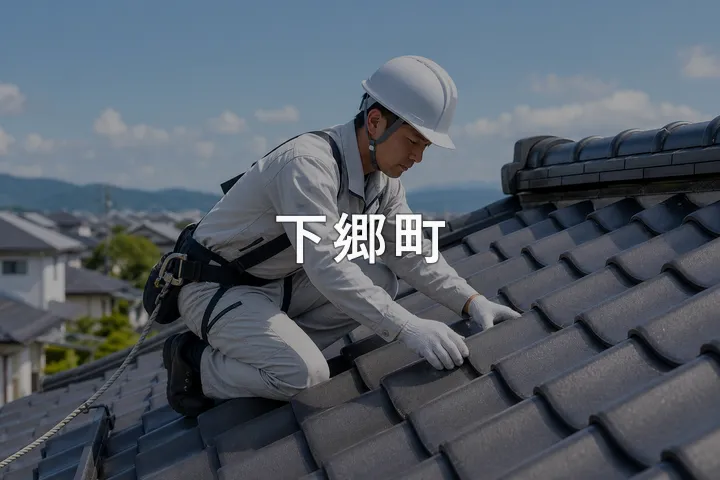 下郷町の屋根修理