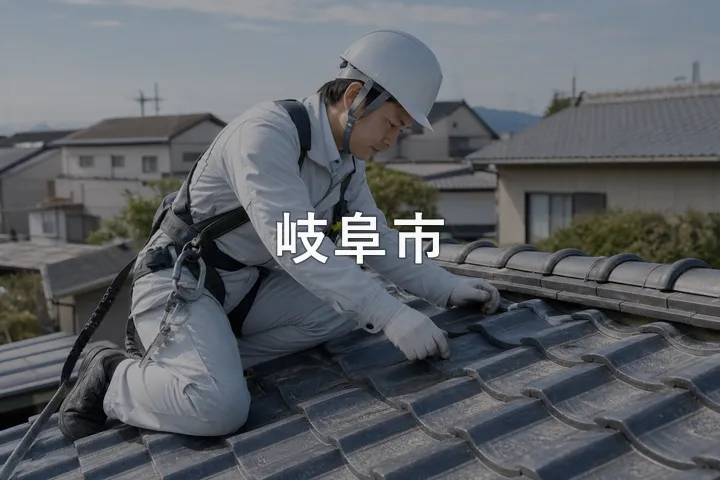 岐阜市の屋根修理
