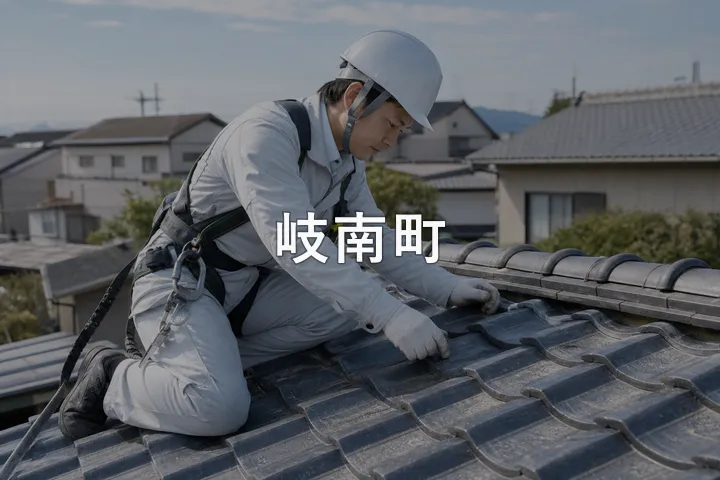 岐南町の屋根修理