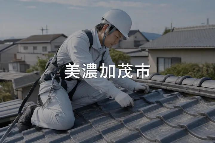 美濃加茂市の屋根修理