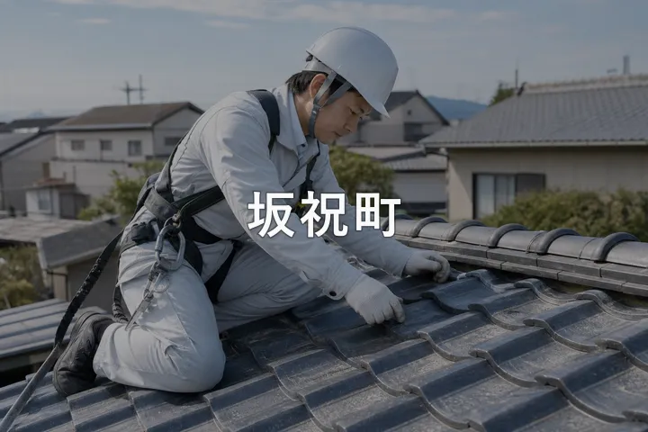 坂祝町の屋根修理
