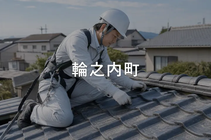 輪之内町の屋根修理