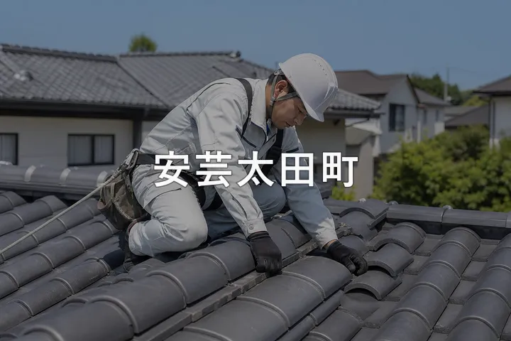 安芸太田町の屋根修理