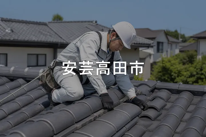 安芸高田市の屋根修理