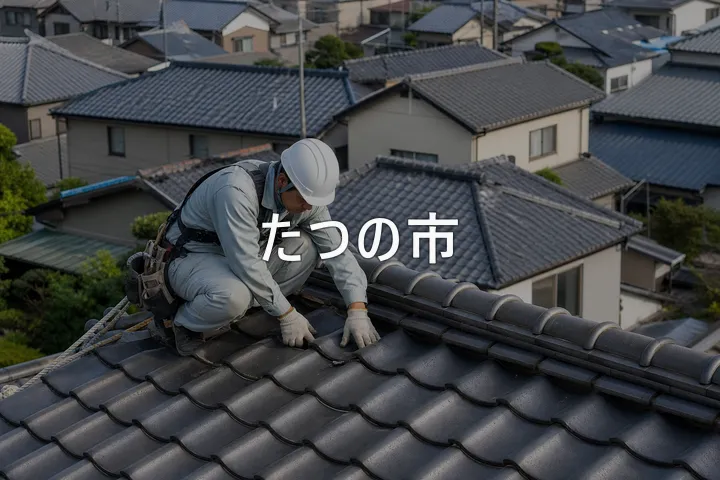 たつの市の屋根修理