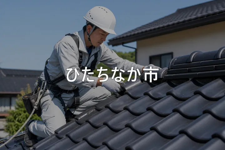 ひたちなか市の屋根修理