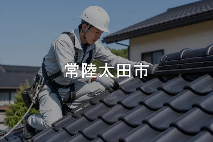 常陸太田市の屋根修理
