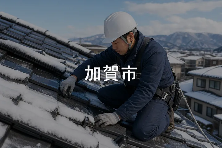 加賀市の屋根修理