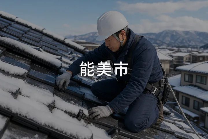 能美市の屋根修理