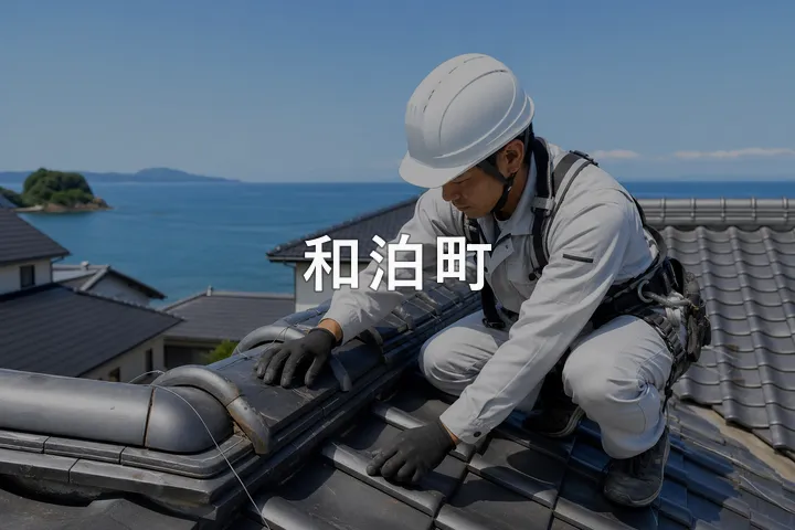 和泊町の屋根修理