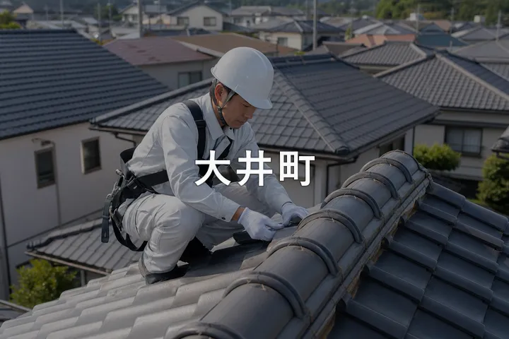 大井町の屋根修理