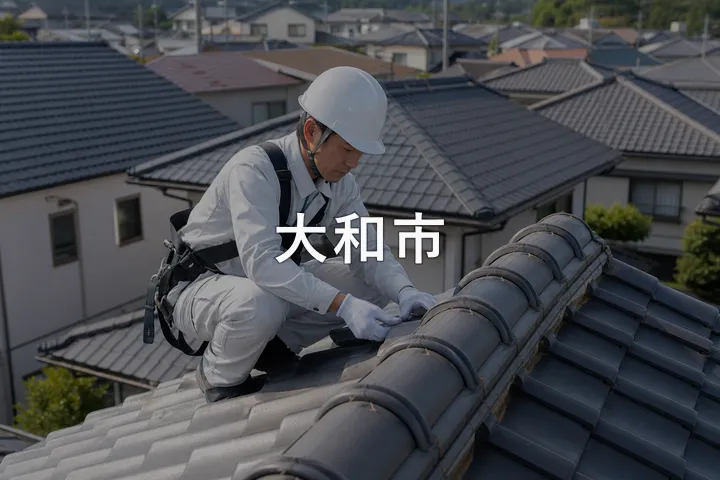 大和市の屋根修理