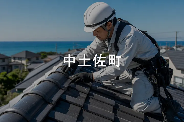 中土佐町の屋根修理