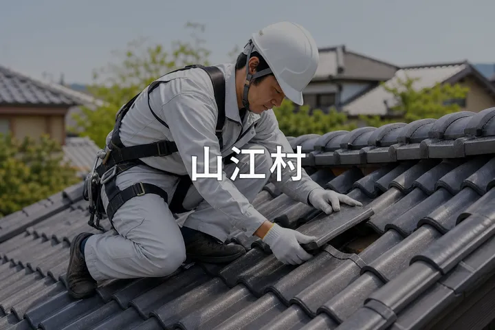 山江村の屋根修理