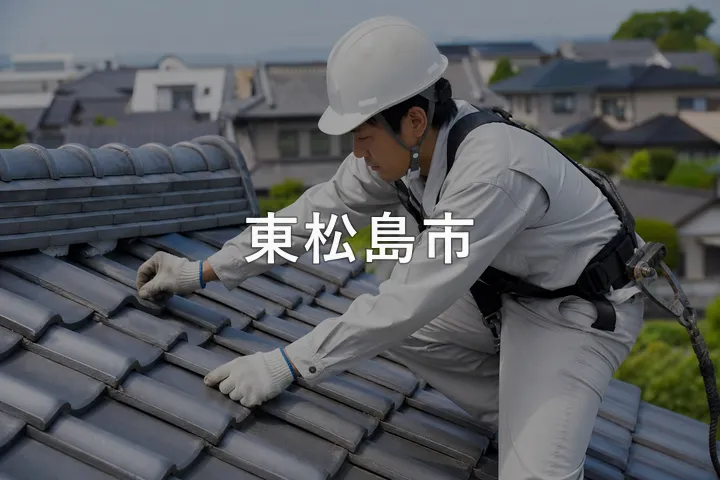 東松島市の屋根修理