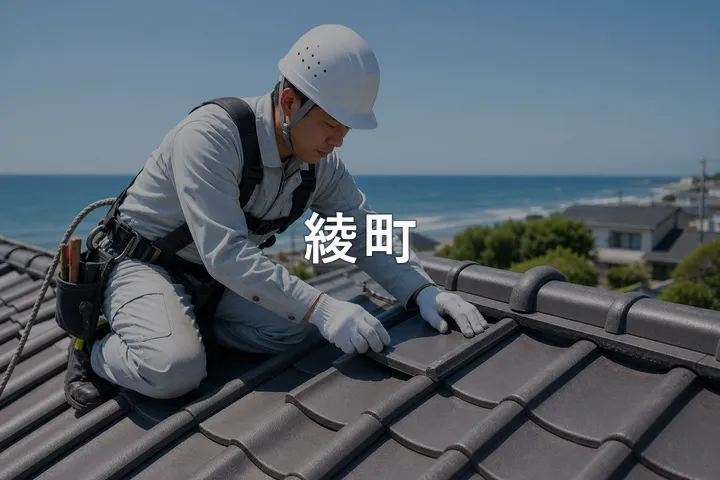 綾町の屋根修理