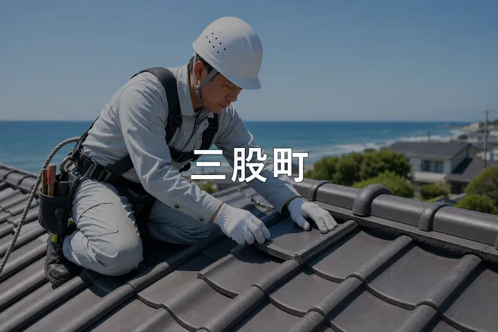 三股町の屋根修理