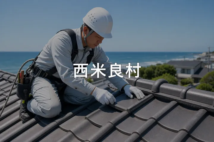 西米良村の屋根修理