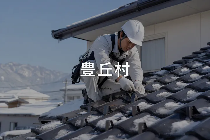 豊丘村の屋根修理