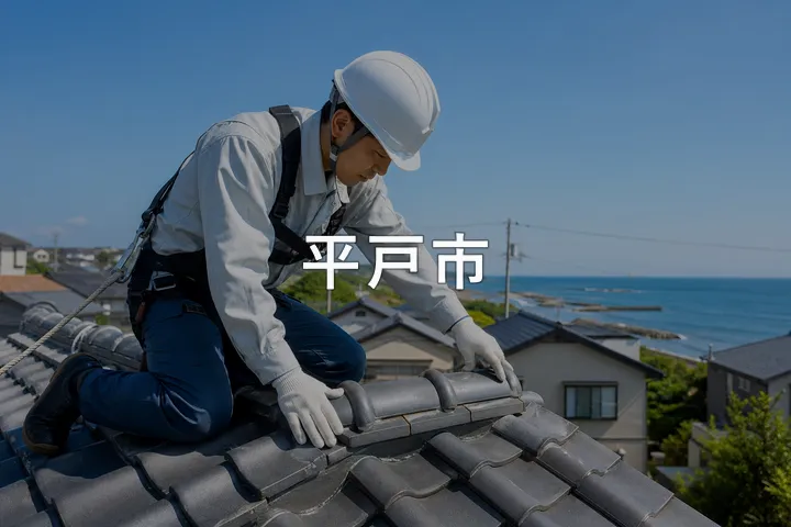 平戸市の屋根修理
