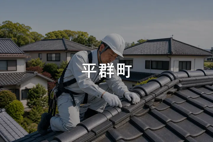 平群町の屋根修理