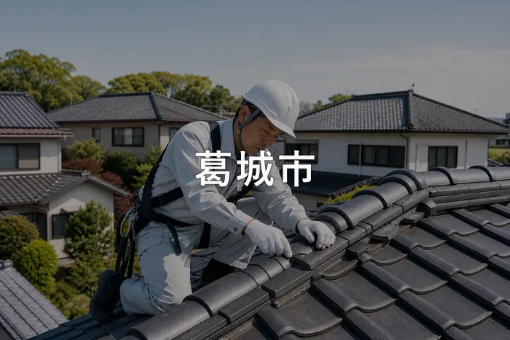葛城市の屋根修理