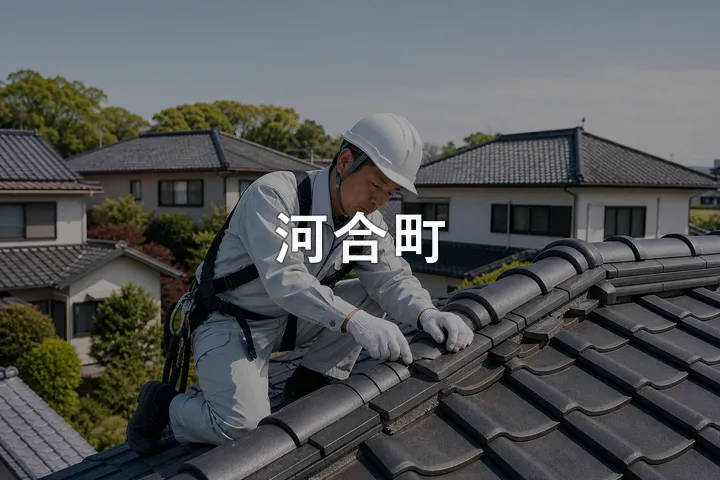 河合町の屋根修理
