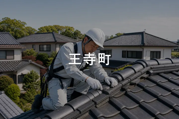 王寺町の屋根修理