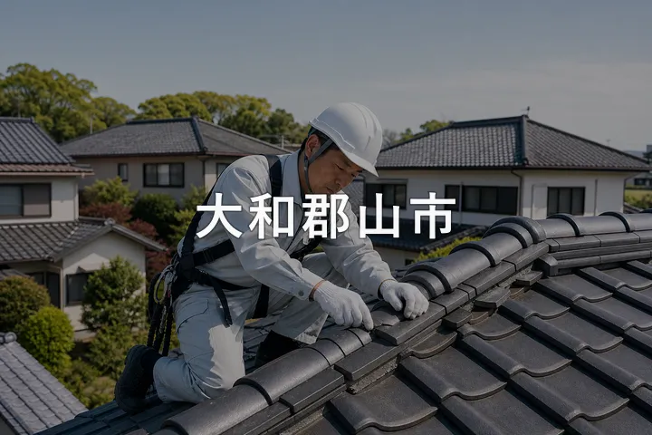 大和郡山市の屋根修理