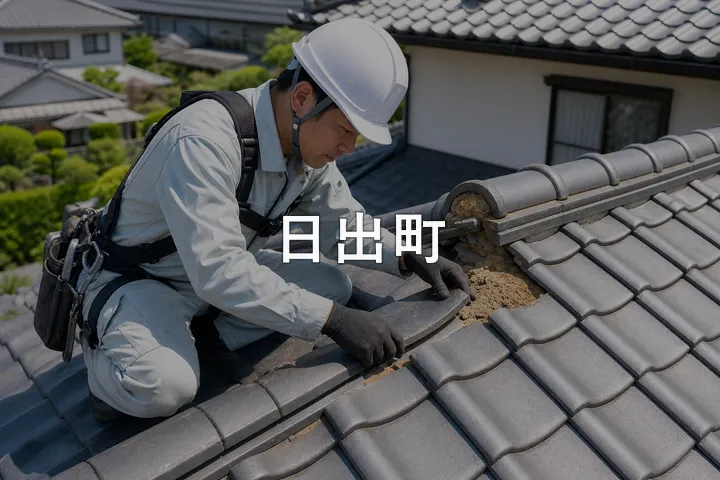 日出町の屋根修理