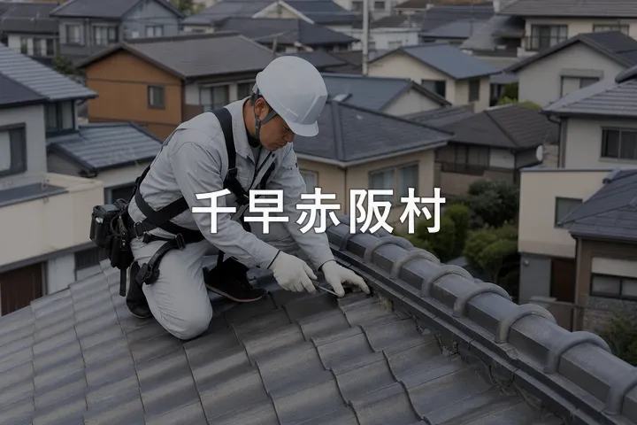 千早赤阪村の屋根修理