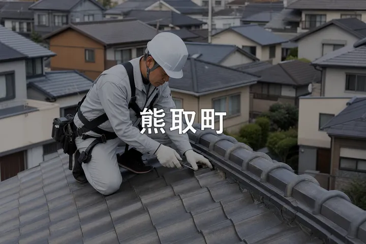 熊取町の屋根修理