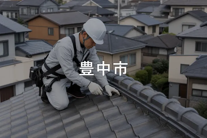 豊中市の屋根修理