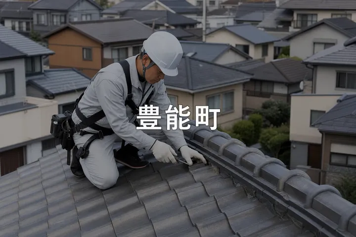 豊能町の屋根修理