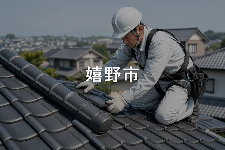 嬉野市の屋根修理