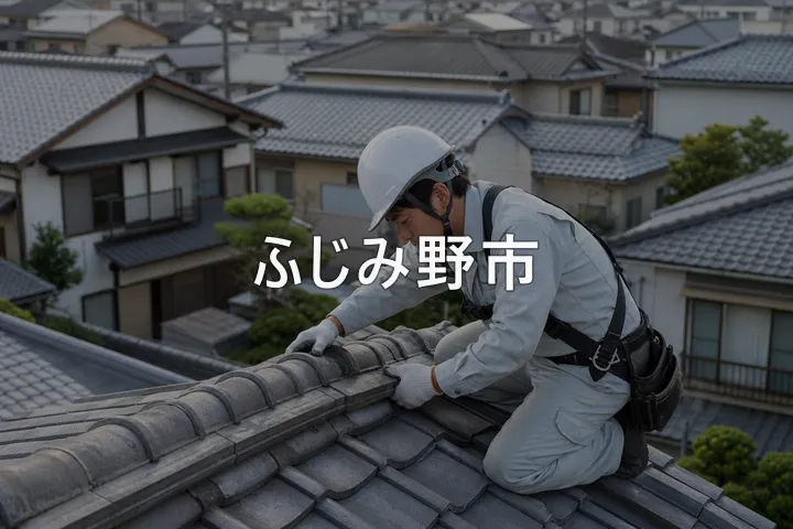 ふじみ野市の屋根修理
