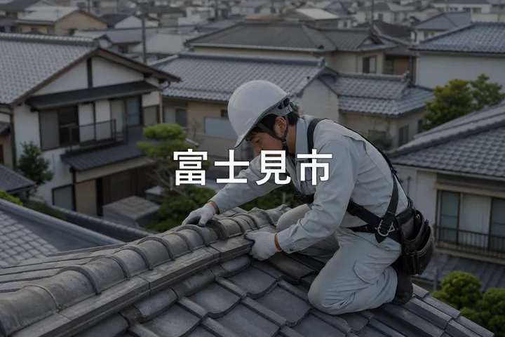 富士見市の屋根修理