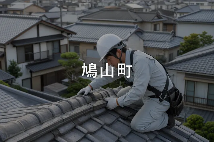 鳩山町の屋根修理