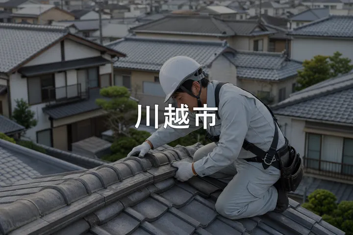 川越市の屋根修理