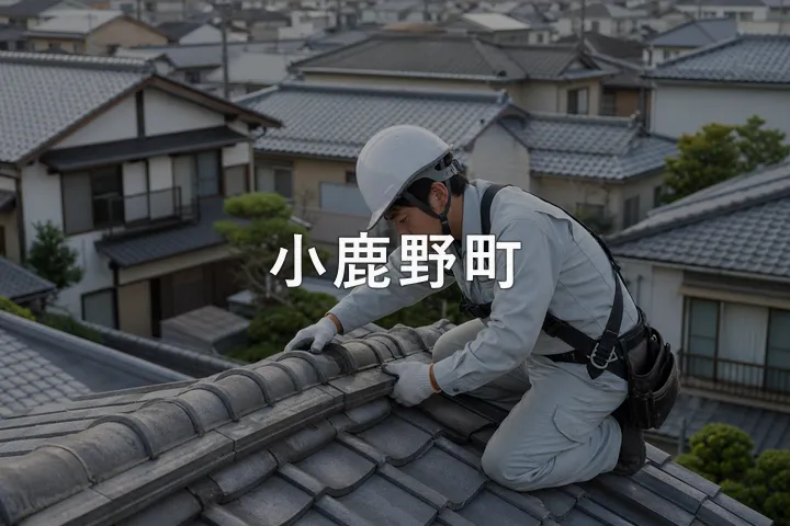 小鹿野町の屋根修理